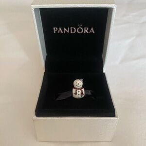 Pandora snowman charm